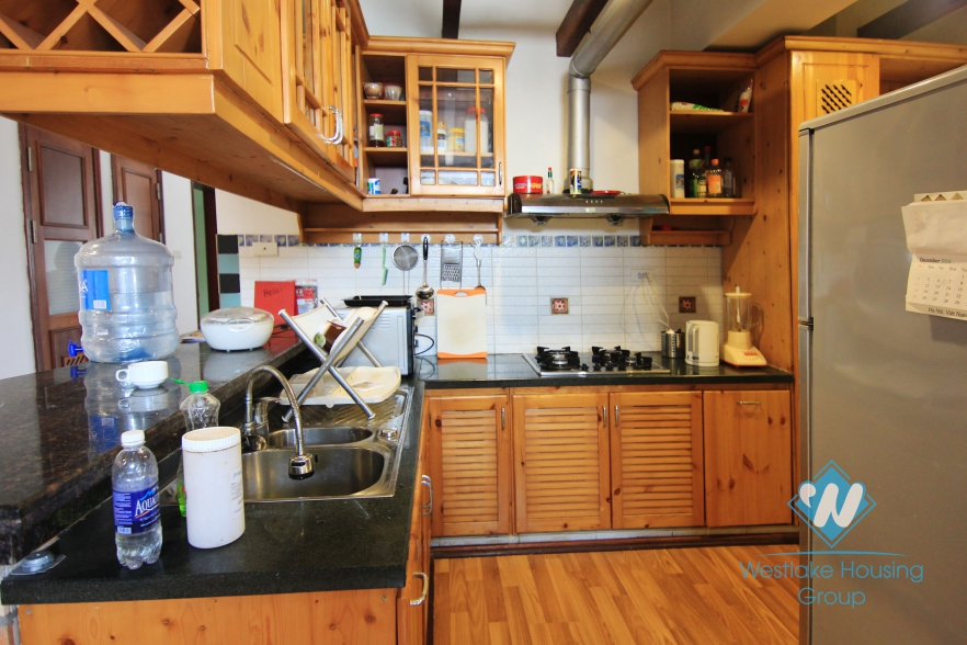 Beautiful 02 bedroom apartment for rent in Yen Phu street, Tay Ho, Hanoi